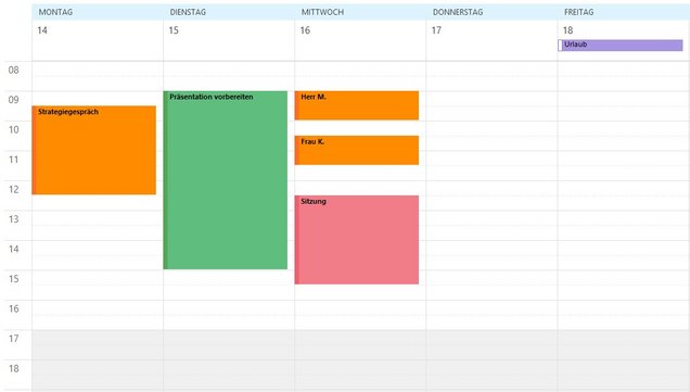 Outlook - Kalender